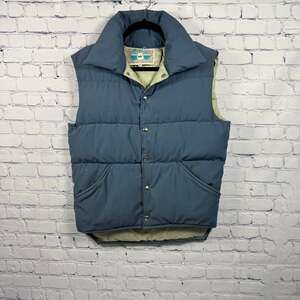 Struggle Gear Vintage Down Filled Puffer Vest Size M